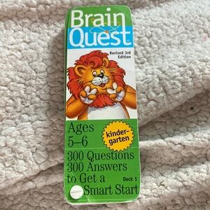 Brain Quest kindergarten ages 5-6 300 questions and answers